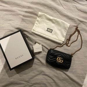 Gucci Super Mini Marmont Matelassé